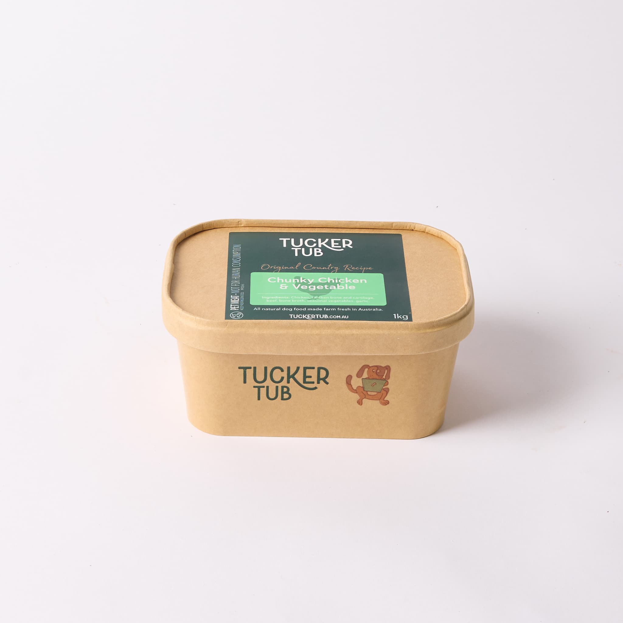 Tucker Tub Chunky Chicken & Vegetable Dog Food