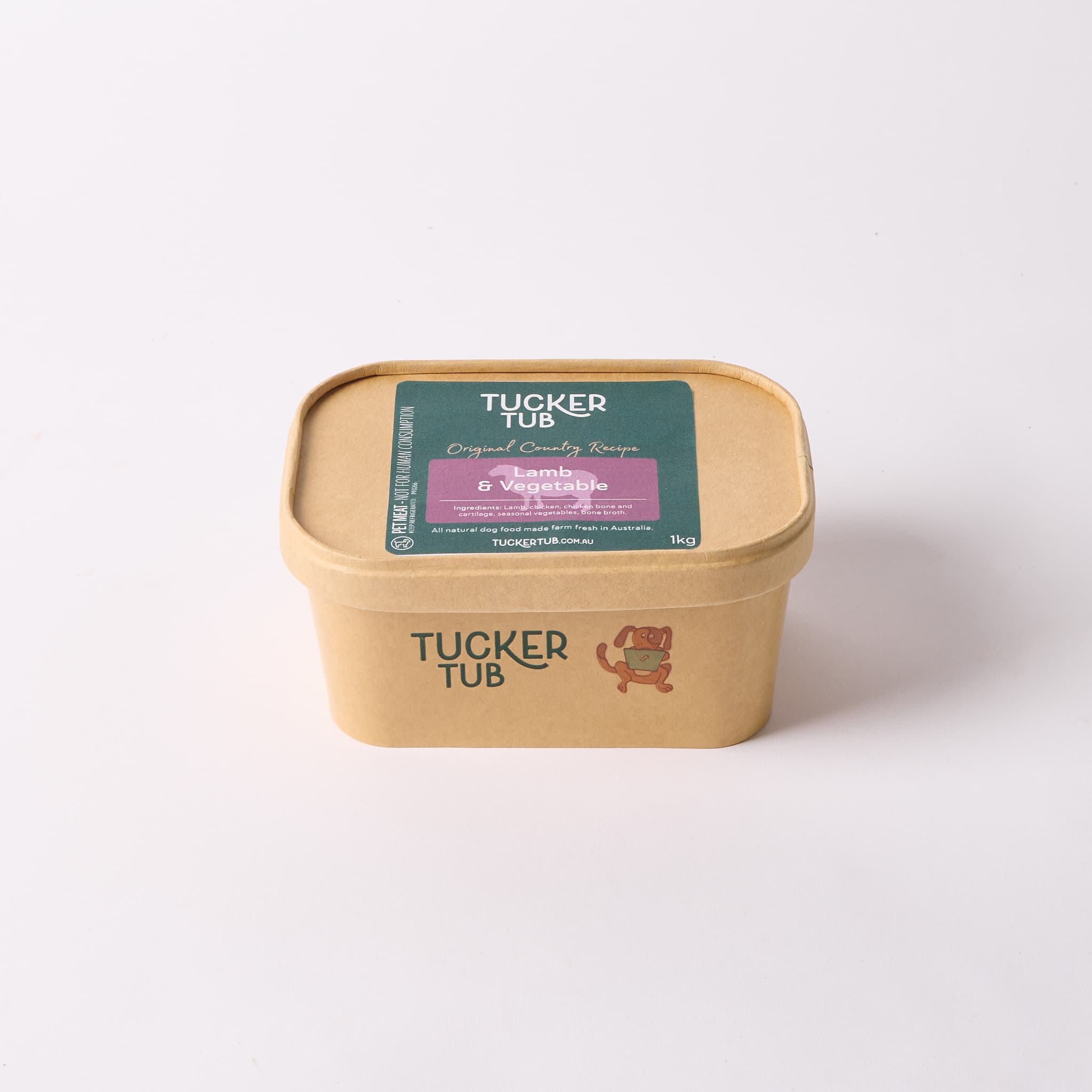 Tucker Tub Lamb & Vegetable Dog Food