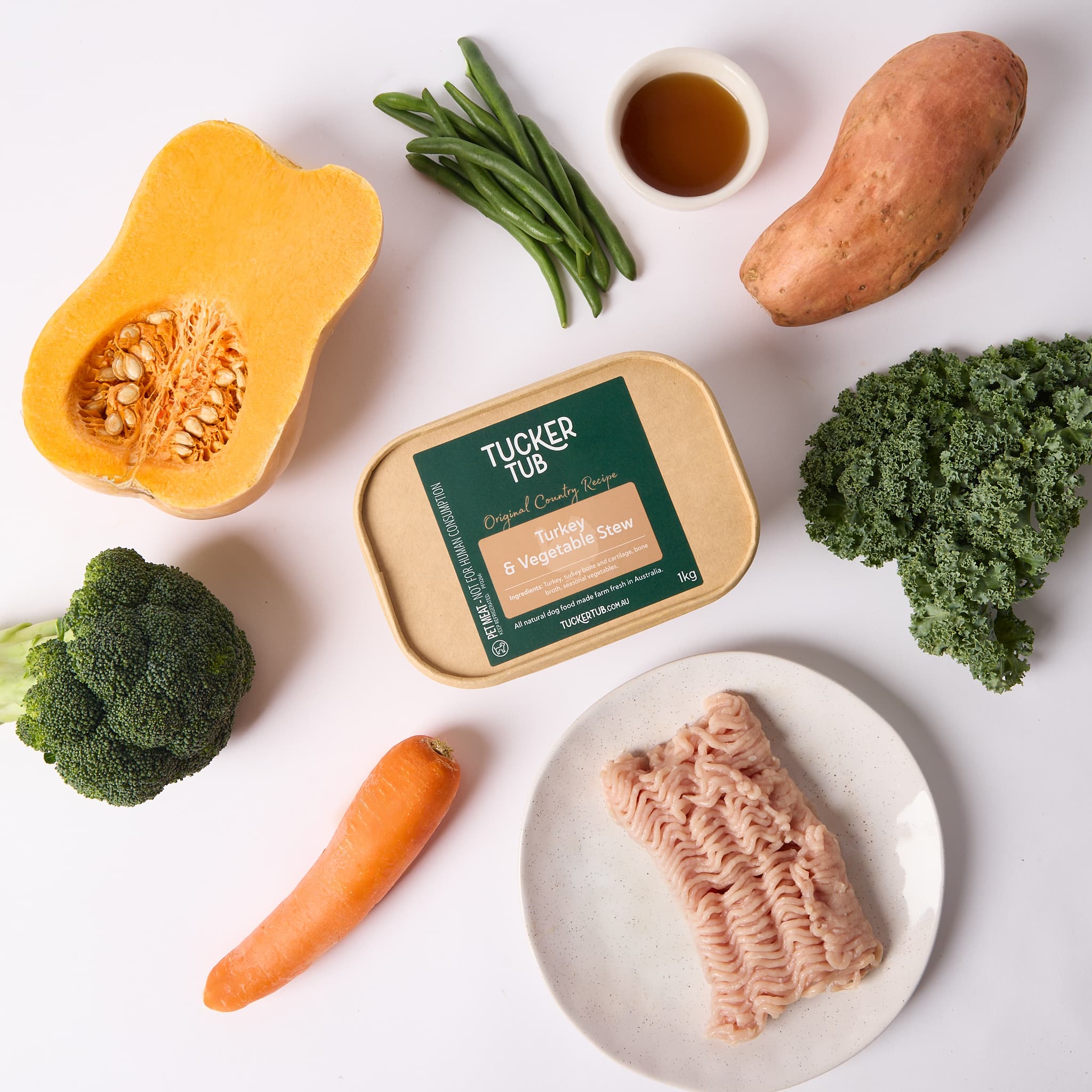 Tucker Tub Turkey Stew Dog Food