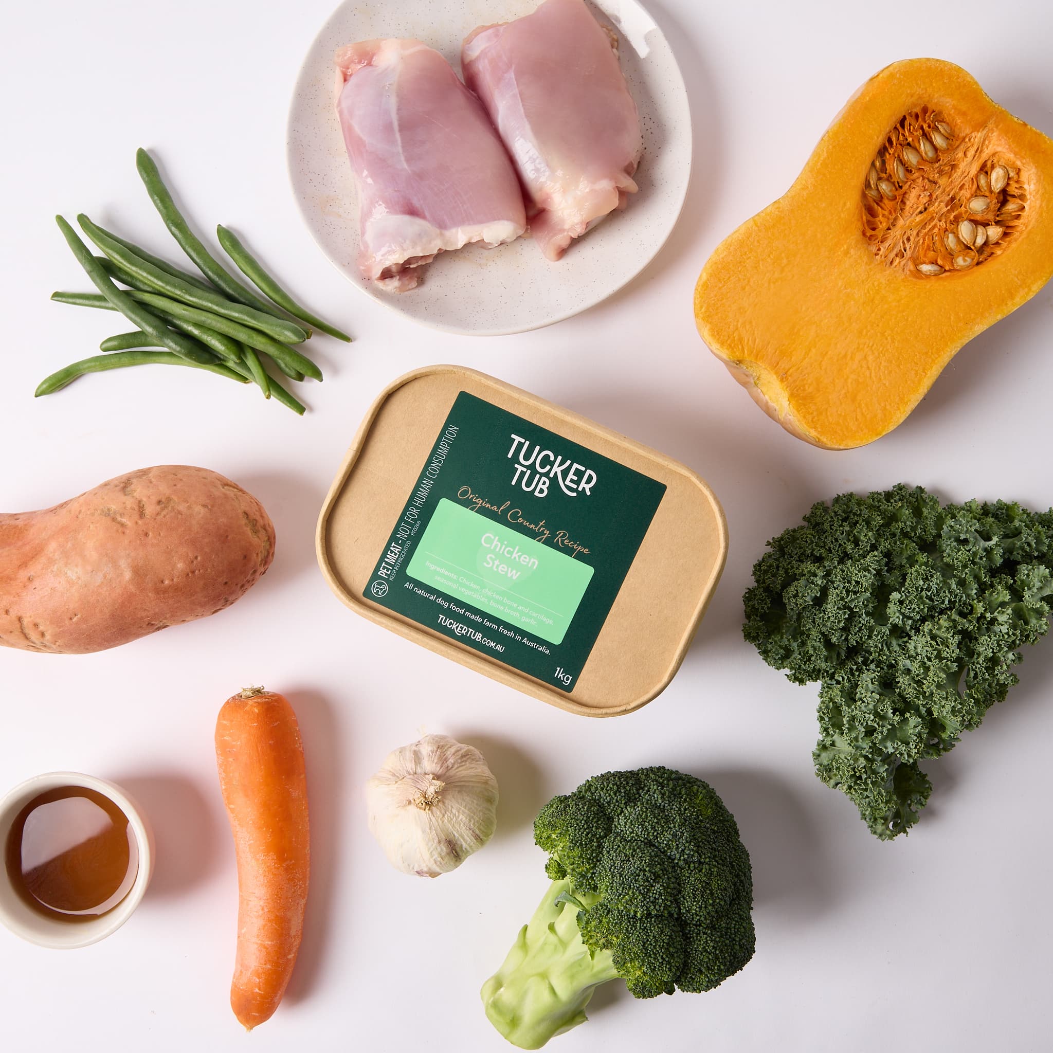 Tucker Tub Chicken Stew Dog Food