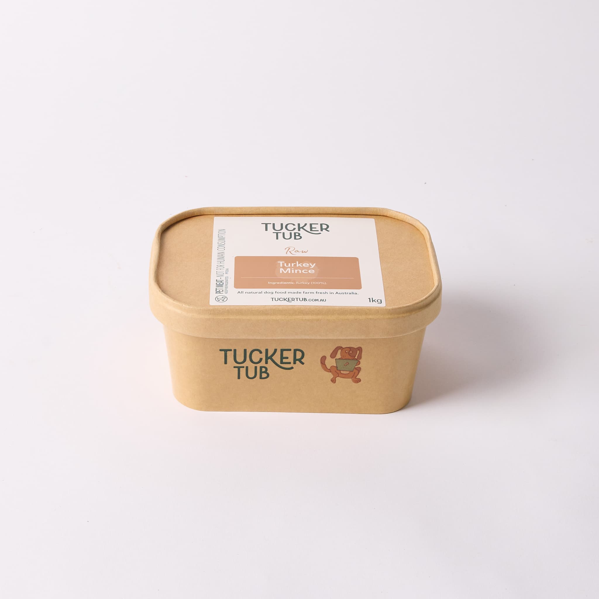 Tucker Tub Raw Turkey Mince Dog Food