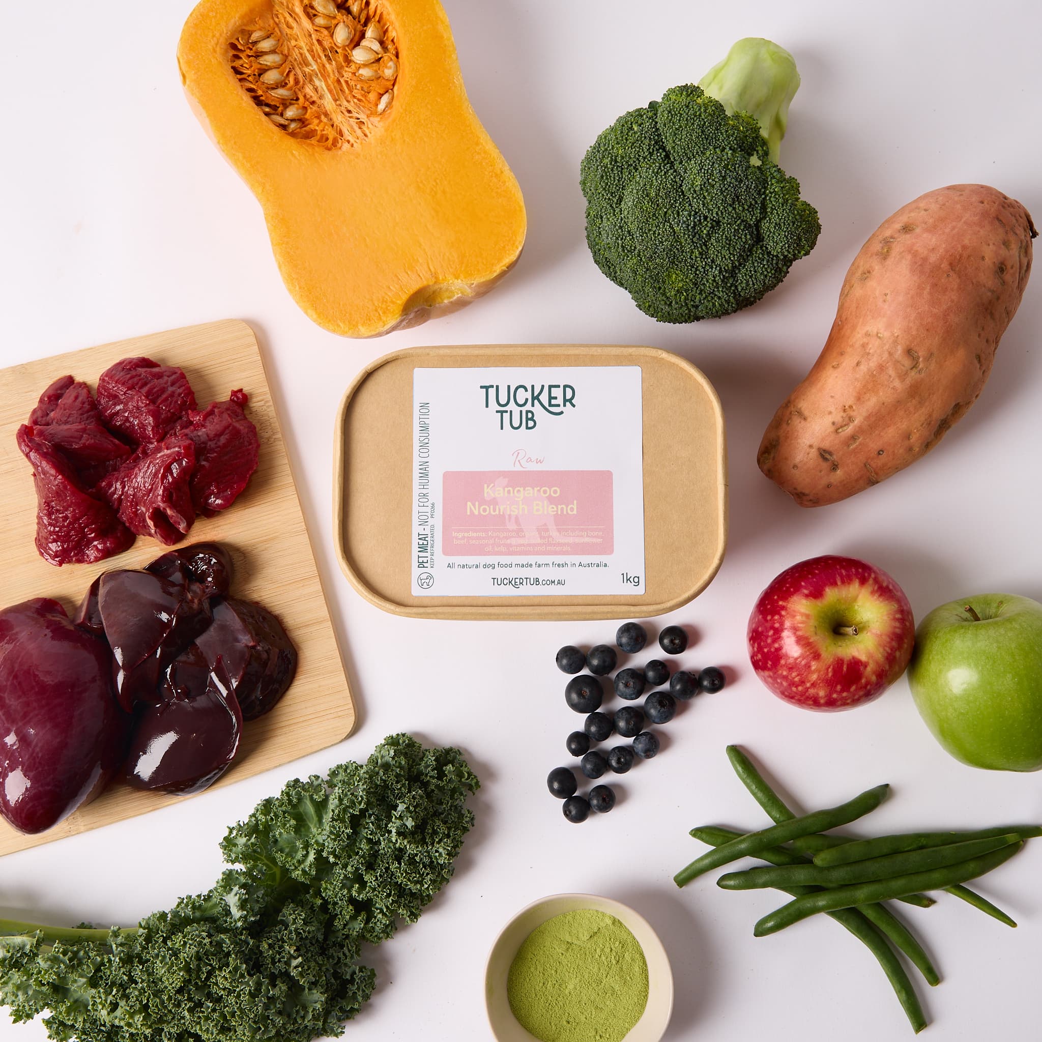 Tucker Tub Raw Kangaroo Nourish Blend Dog Food